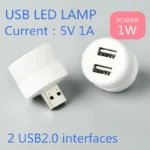 instruction of Small, portable LED light with USB connectivity