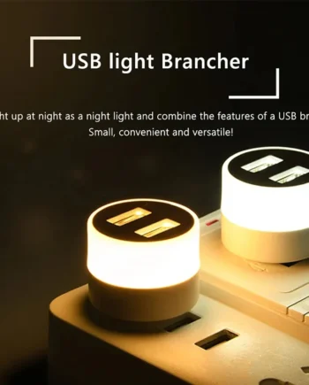 small, portable LED lights with USB connectivity