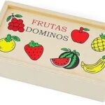 wooden Fruit dominoes