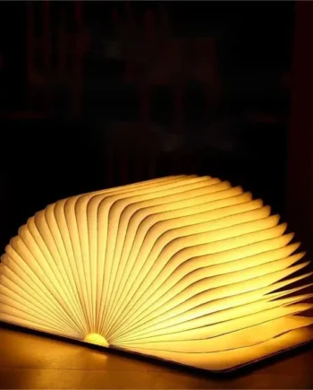 LED WOODEN BOOK LAMP