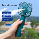 PORTABLE USB CHARGING FAN WITH SPRAY