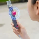 LED spray hand fan