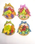 fruit basket magnets