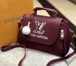 Louis Vuitton Red Colour Bag with pom-pom