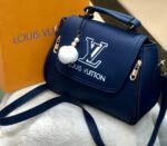 Louis Vuitton Blue Colour Bag with pom-pom