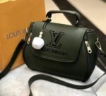 Louis Vuitton Green Colour Bag with pom-pom