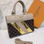 Louis Vuitton Peach and Brown colour Bag