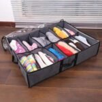 shoes organizer with shoes