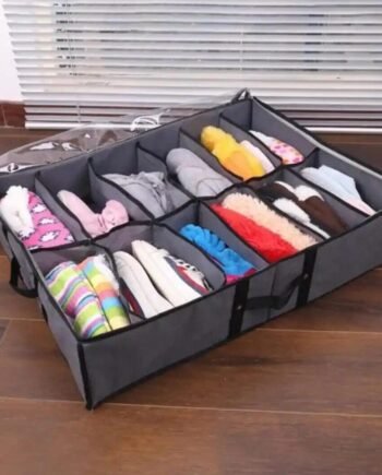 shoes organizer with shoes